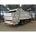 China Euro 3 12 ruedas 6X4 camión de recogida de basura (18 metros cúbicos)